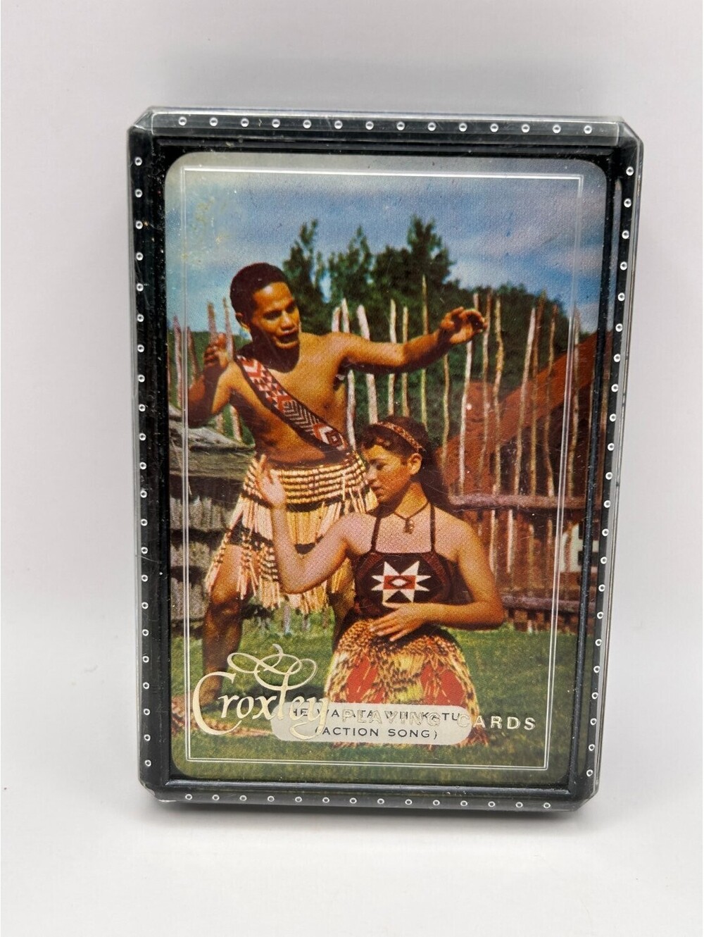 Croxley He Waiata Whakatu (Action Song) playing cards deck Māori multicolor